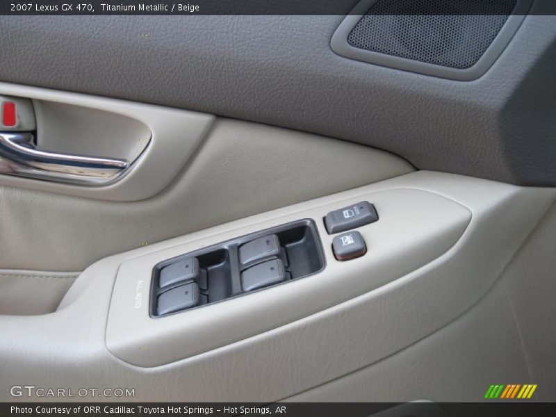 Titanium Metallic / Beige 2007 Lexus GX 470