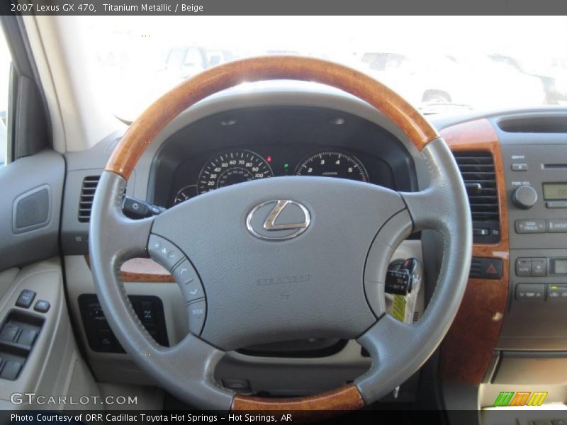 Titanium Metallic / Beige 2007 Lexus GX 470