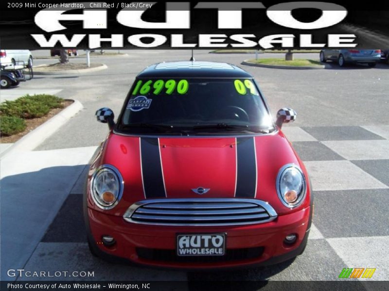 Chili Red / Black/Grey 2009 Mini Cooper Hardtop