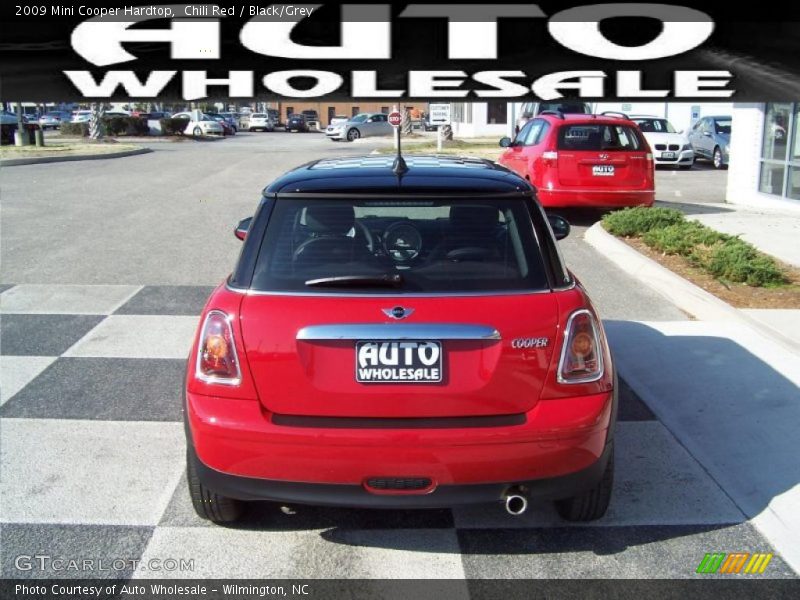 Chili Red / Black/Grey 2009 Mini Cooper Hardtop