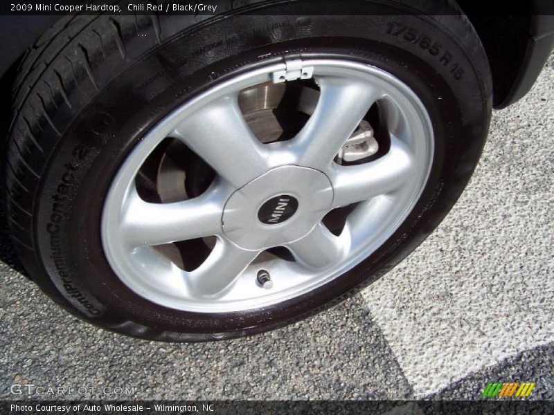 Chili Red / Black/Grey 2009 Mini Cooper Hardtop