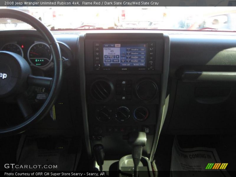 Flame Red / Dark Slate Gray/Med Slate Gray 2008 Jeep Wrangler Unlimited Rubicon 4x4