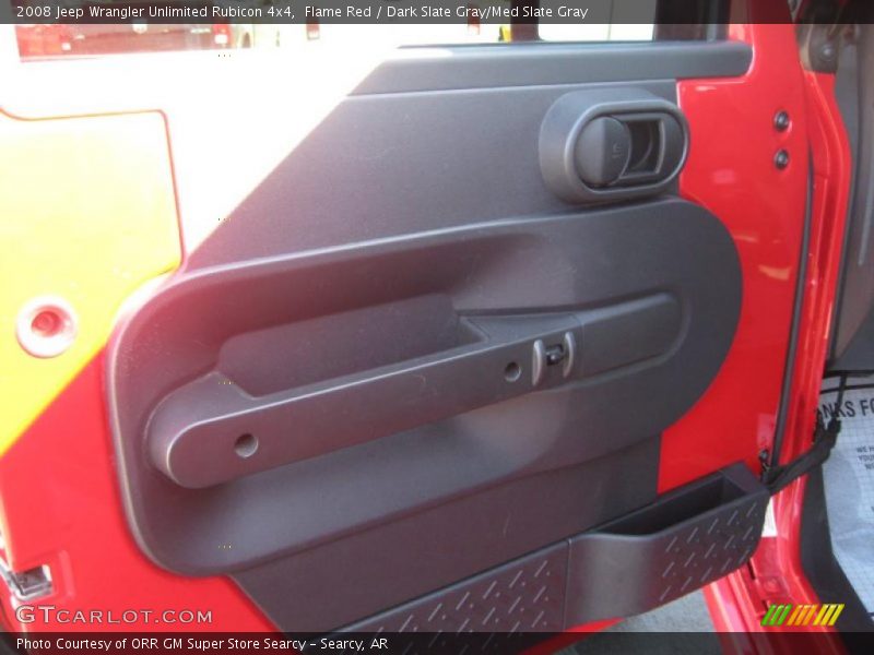 Flame Red / Dark Slate Gray/Med Slate Gray 2008 Jeep Wrangler Unlimited Rubicon 4x4