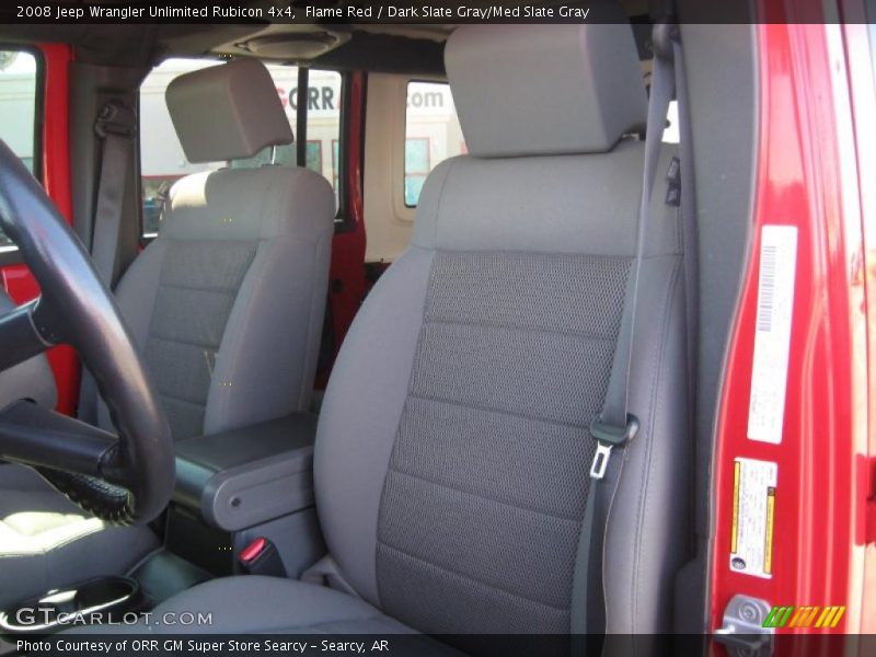 Flame Red / Dark Slate Gray/Med Slate Gray 2008 Jeep Wrangler Unlimited Rubicon 4x4