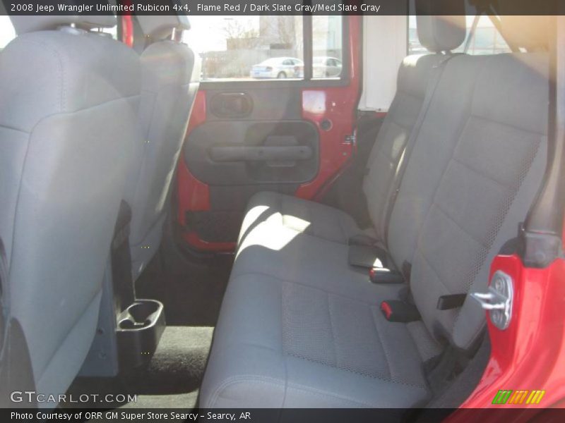 Flame Red / Dark Slate Gray/Med Slate Gray 2008 Jeep Wrangler Unlimited Rubicon 4x4