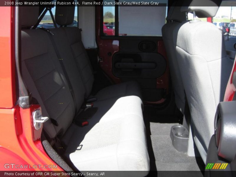 Flame Red / Dark Slate Gray/Med Slate Gray 2008 Jeep Wrangler Unlimited Rubicon 4x4