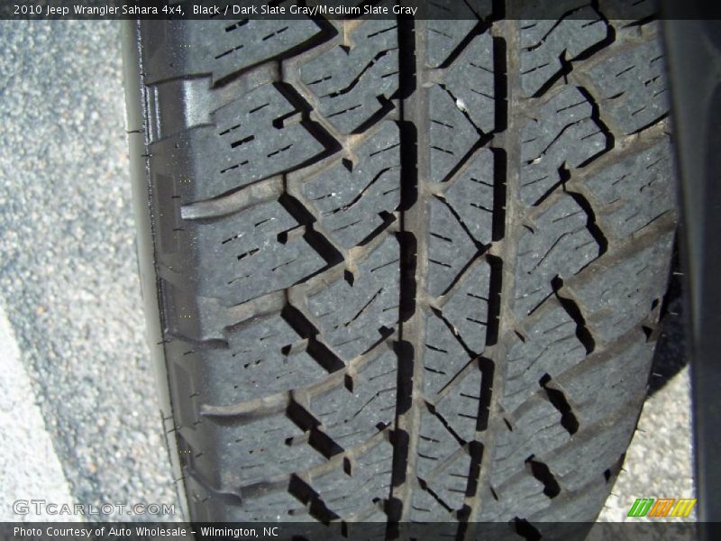 Black / Dark Slate Gray/Medium Slate Gray 2010 Jeep Wrangler Sahara 4x4