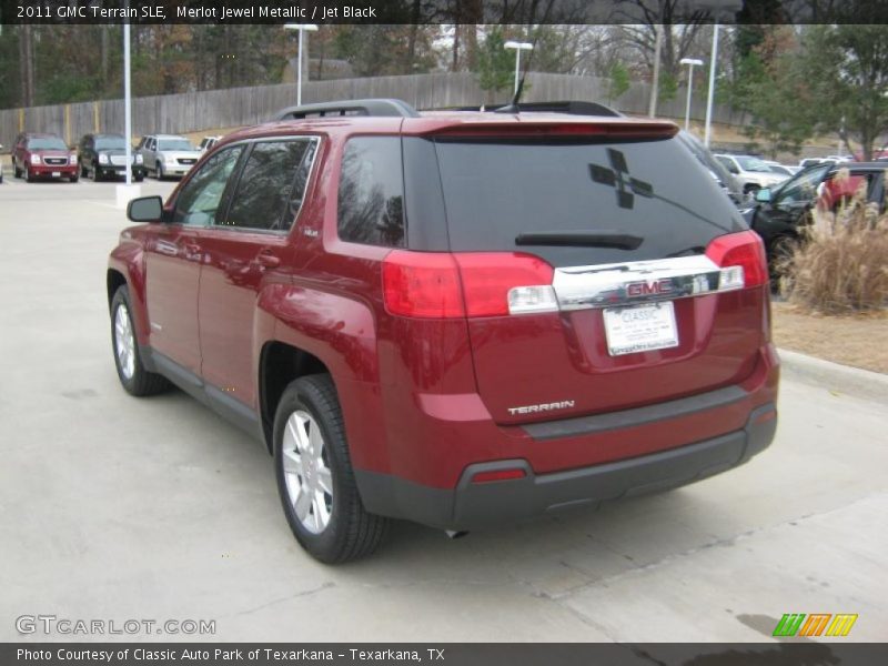 Merlot Jewel Metallic / Jet Black 2011 GMC Terrain SLE