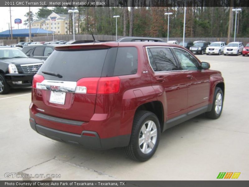 Merlot Jewel Metallic / Jet Black 2011 GMC Terrain SLE