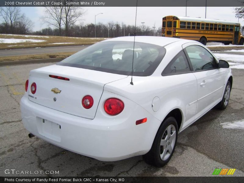 Summit White / Ebony 2008 Chevrolet Cobalt LT Coupe