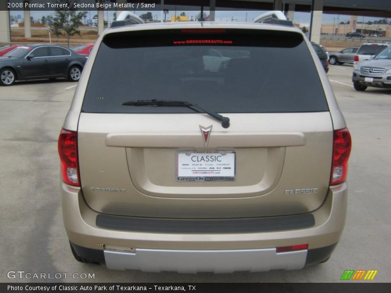 Sedona Beige Metallic / Sand 2008 Pontiac Torrent