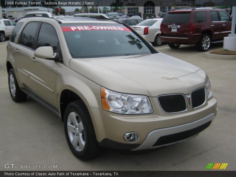 Sedona Beige Metallic / Sand 2008 Pontiac Torrent