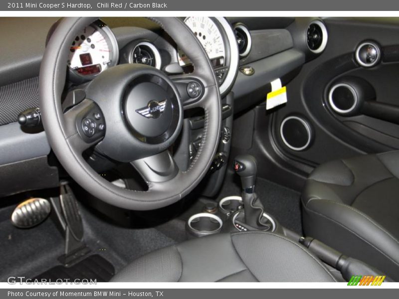 Chili Red / Carbon Black 2011 Mini Cooper S Hardtop