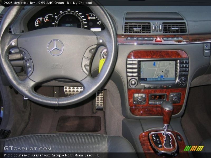 Controls of 2006 S 65 AMG Sedan