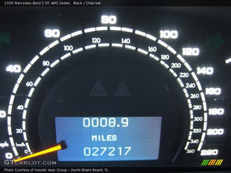 Black / Charcoal 2006 Mercedes-Benz S 65 AMG Sedan