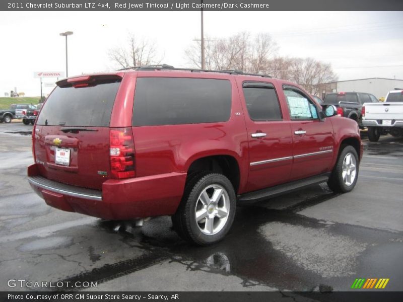  2011 Suburban LTZ 4x4 Red Jewel Tintcoat