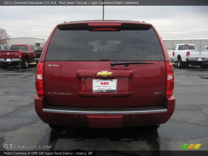 Red Jewel Tintcoat / Light Cashmere/Dark Cashmere 2011 Chevrolet Suburban LTZ 4x4