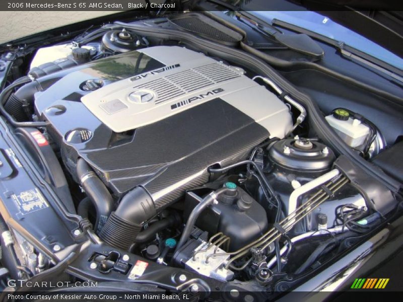  2006 S 65 AMG Sedan Engine - 6.0 Liter AMG Twin-Turbocharged SOHC 36-Valve V12