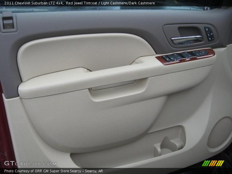 Red Jewel Tintcoat / Light Cashmere/Dark Cashmere 2011 Chevrolet Suburban LTZ 4x4