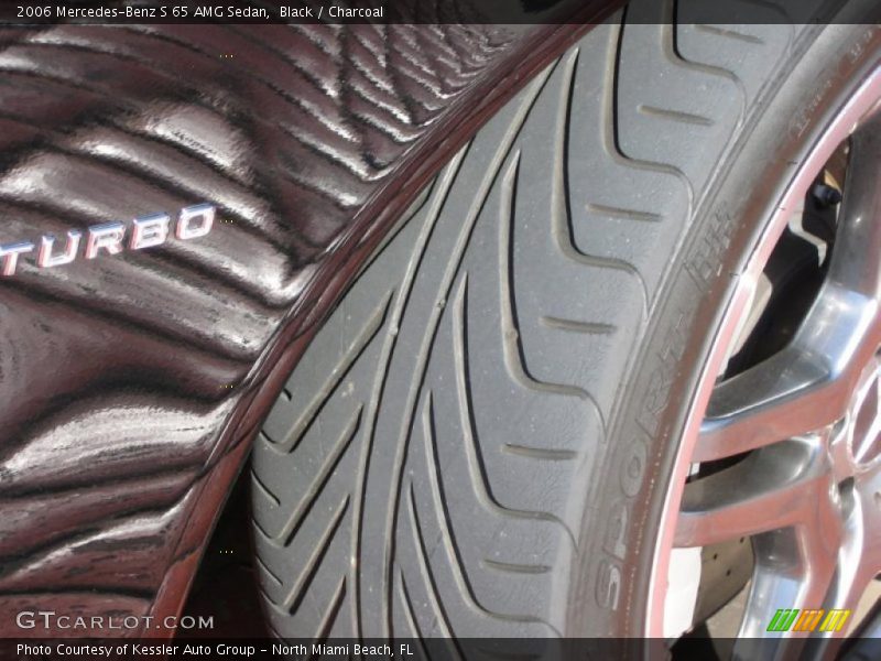 Black / Charcoal 2006 Mercedes-Benz S 65 AMG Sedan