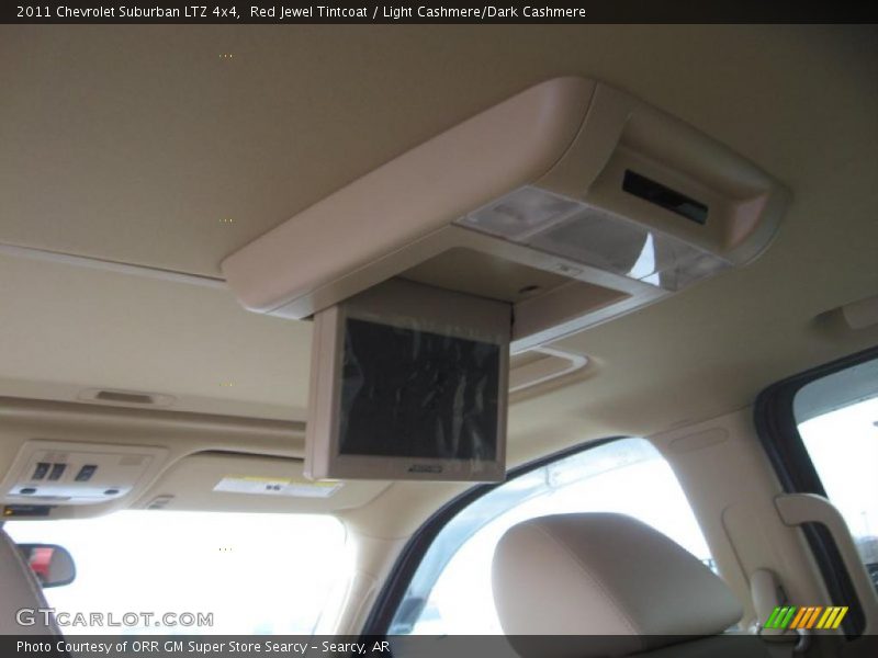 Red Jewel Tintcoat / Light Cashmere/Dark Cashmere 2011 Chevrolet Suburban LTZ 4x4
