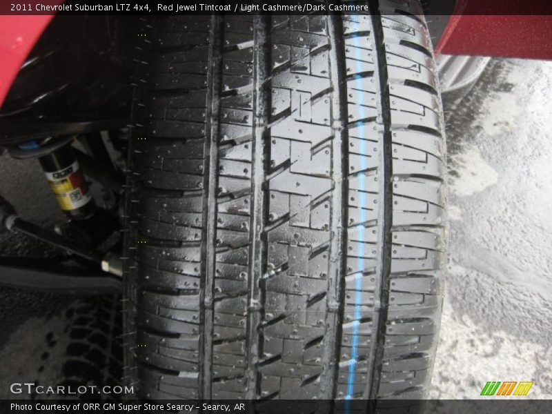 Red Jewel Tintcoat / Light Cashmere/Dark Cashmere 2011 Chevrolet Suburban LTZ 4x4