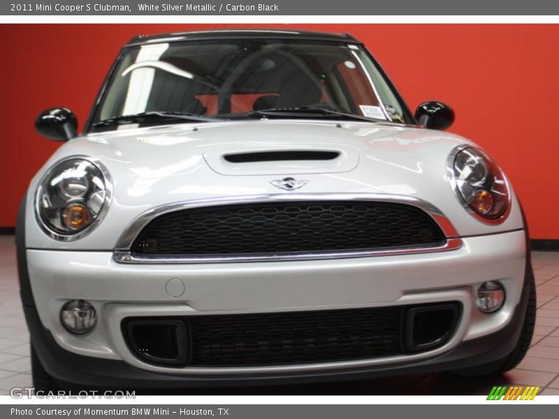 White Silver Metallic / Carbon Black 2011 Mini Cooper S Clubman