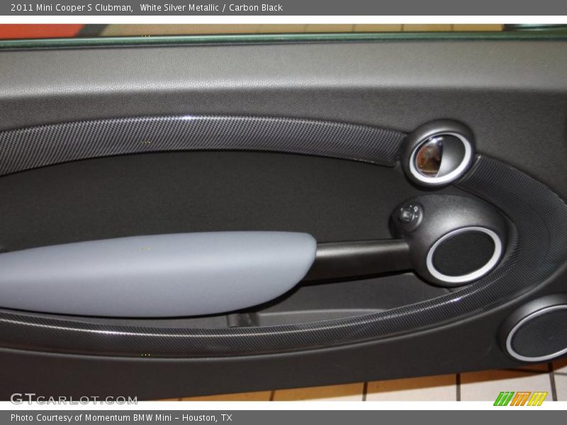 White Silver Metallic / Carbon Black 2011 Mini Cooper S Clubman
