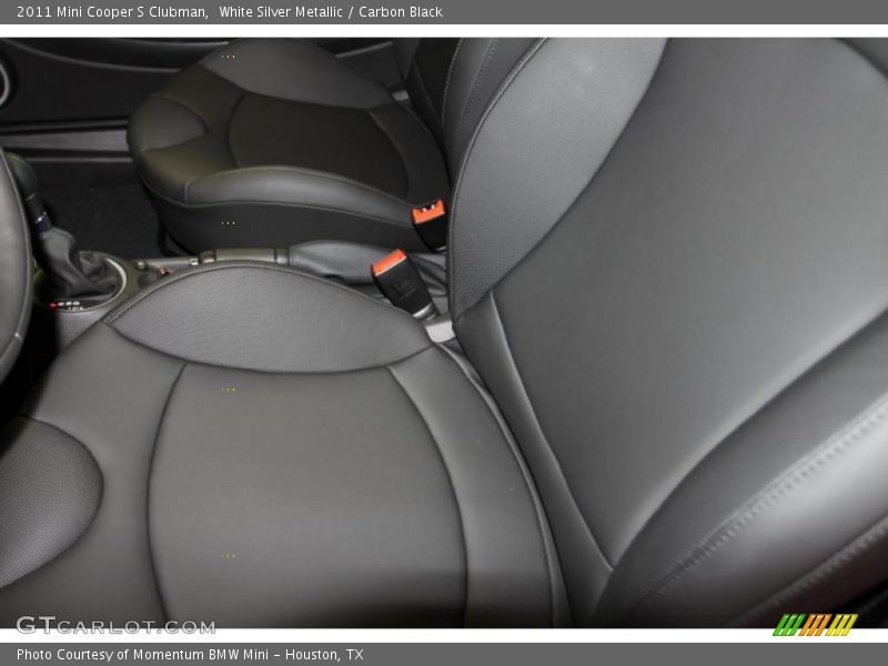 White Silver Metallic / Carbon Black 2011 Mini Cooper S Clubman