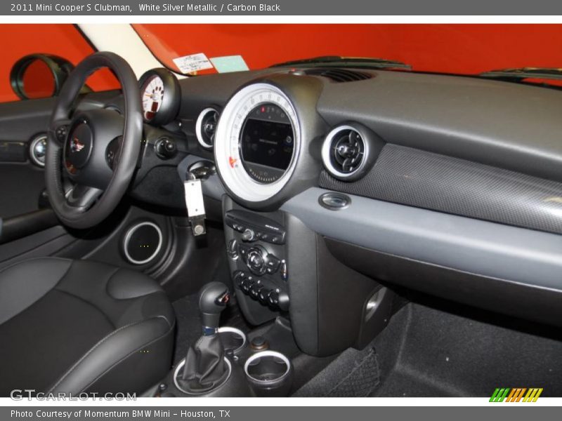 White Silver Metallic / Carbon Black 2011 Mini Cooper S Clubman