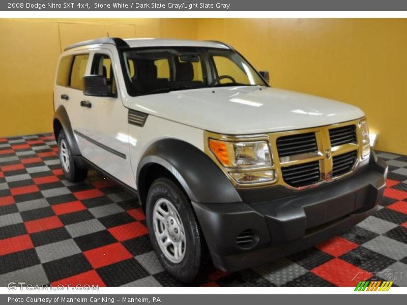 Stone White / Dark Slate Gray/Light Slate Gray 2008 Dodge Nitro SXT 4x4