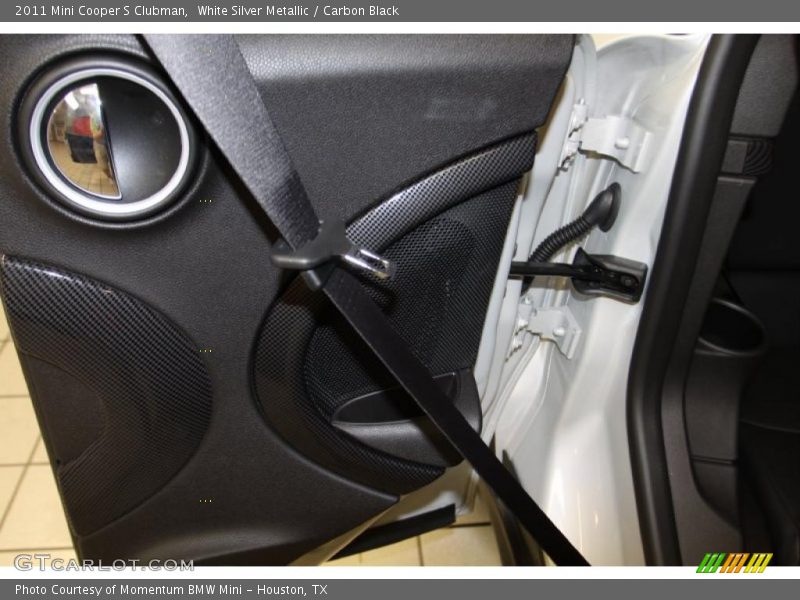 White Silver Metallic / Carbon Black 2011 Mini Cooper S Clubman