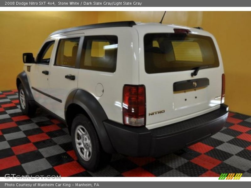 Stone White / Dark Slate Gray/Light Slate Gray 2008 Dodge Nitro SXT 4x4