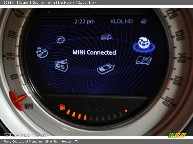 White Silver Metallic / Carbon Black 2011 Mini Cooper S Clubman
