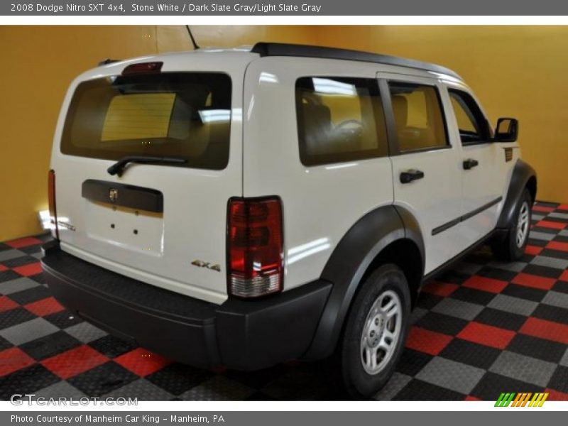 Stone White / Dark Slate Gray/Light Slate Gray 2008 Dodge Nitro SXT 4x4