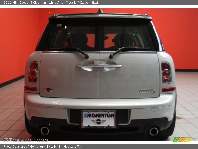White Silver Metallic / Carbon Black 2011 Mini Cooper S Clubman