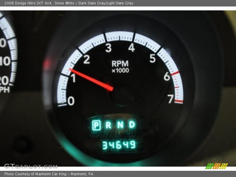 Stone White / Dark Slate Gray/Light Slate Gray 2008 Dodge Nitro SXT 4x4