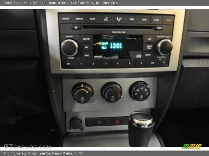 Stone White / Dark Slate Gray/Light Slate Gray 2008 Dodge Nitro SXT 4x4