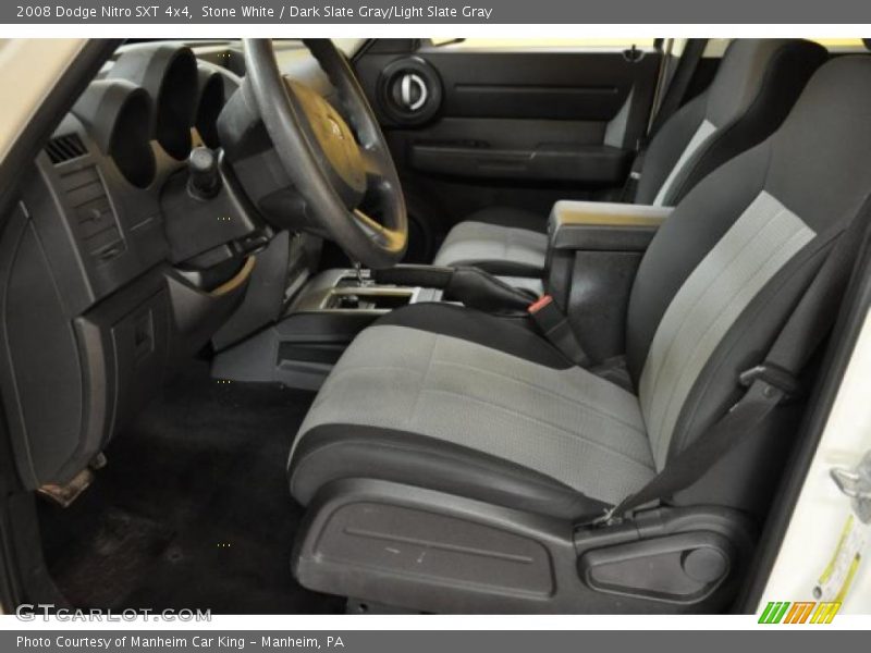 Stone White / Dark Slate Gray/Light Slate Gray 2008 Dodge Nitro SXT 4x4