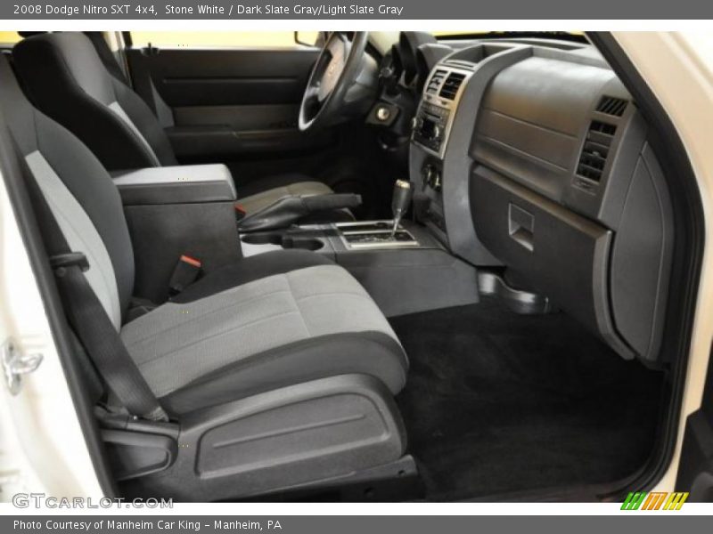 Stone White / Dark Slate Gray/Light Slate Gray 2008 Dodge Nitro SXT 4x4