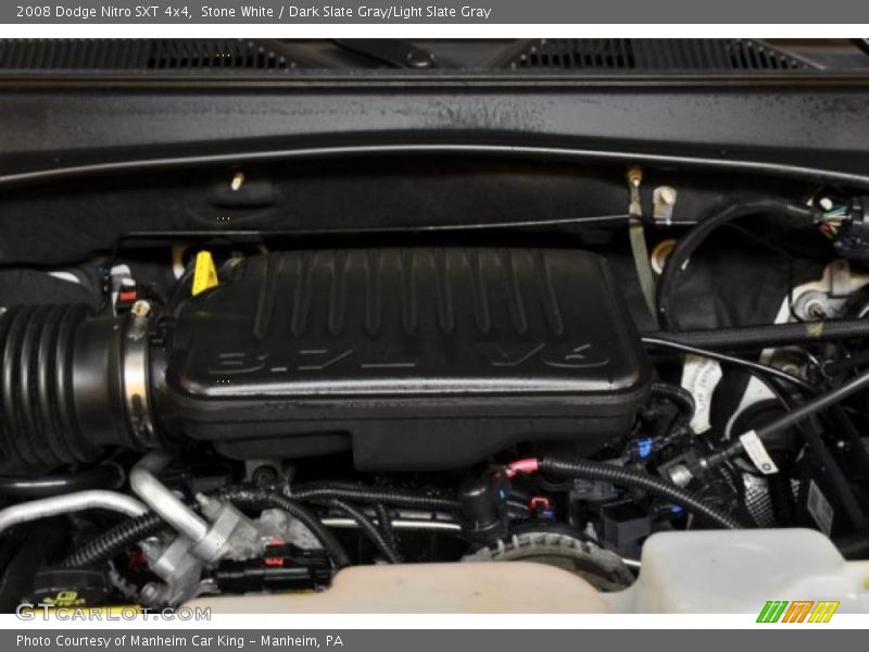 Stone White / Dark Slate Gray/Light Slate Gray 2008 Dodge Nitro SXT 4x4