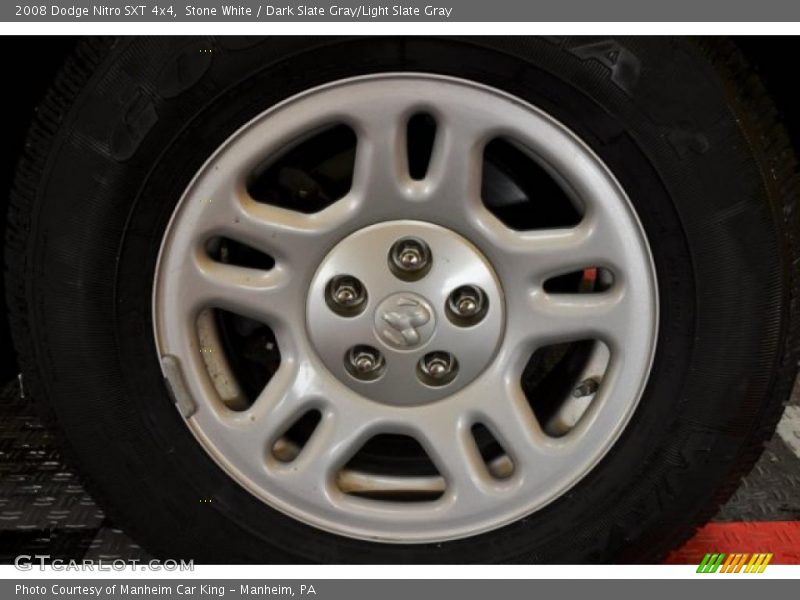 Stone White / Dark Slate Gray/Light Slate Gray 2008 Dodge Nitro SXT 4x4