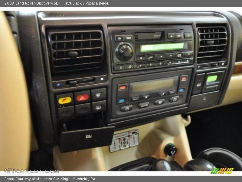 Java Black / Alpaca Beige 2003 Land Rover Discovery SE7