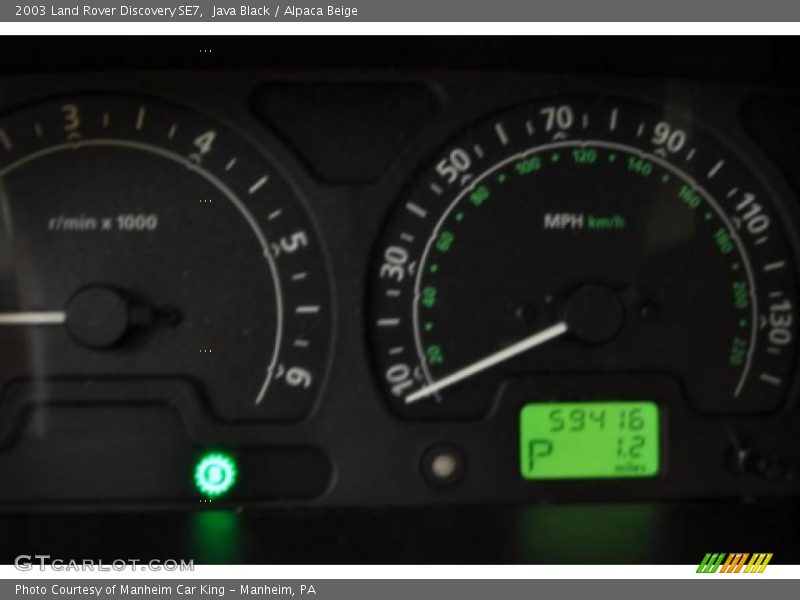 Java Black / Alpaca Beige 2003 Land Rover Discovery SE7