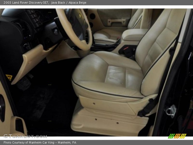 Java Black / Alpaca Beige 2003 Land Rover Discovery SE7