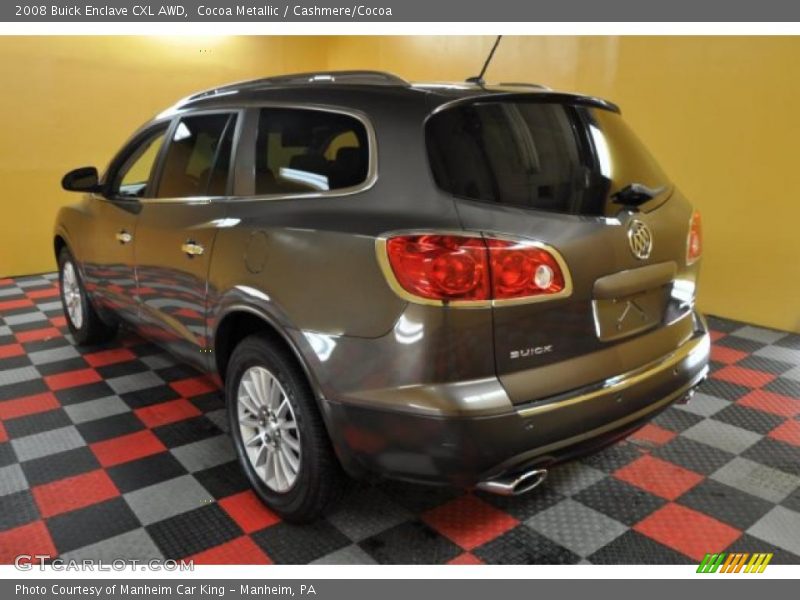 Cocoa Metallic / Cashmere/Cocoa 2008 Buick Enclave CXL AWD