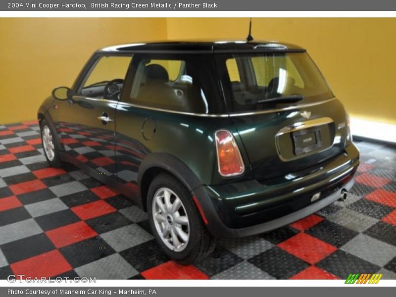 British Racing Green Metallic / Panther Black 2004 Mini Cooper Hardtop
