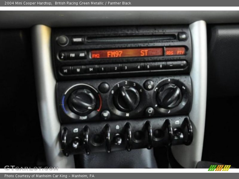 British Racing Green Metallic / Panther Black 2004 Mini Cooper Hardtop