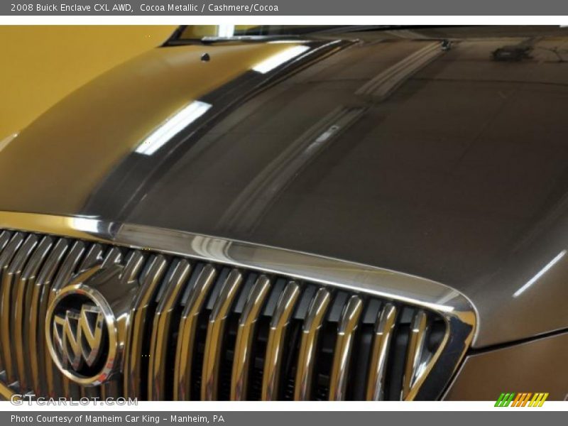 Cocoa Metallic / Cashmere/Cocoa 2008 Buick Enclave CXL AWD