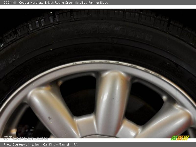 British Racing Green Metallic / Panther Black 2004 Mini Cooper Hardtop